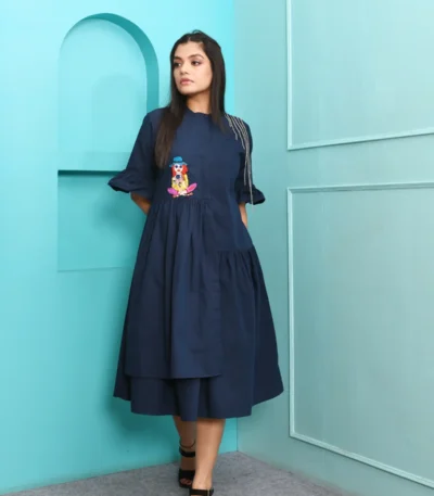 Aarika - Urban Vogue -Navy Blue