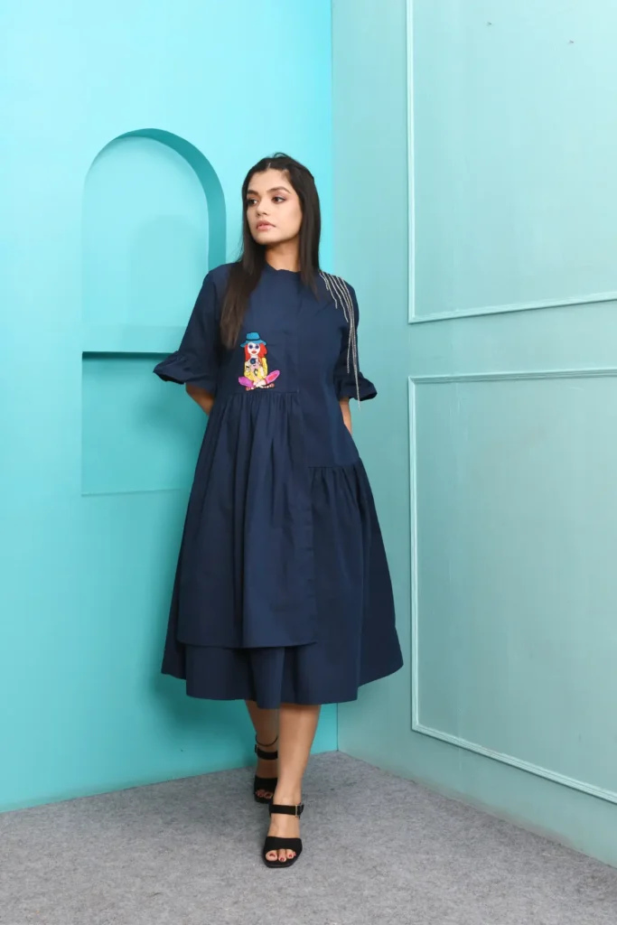 Aarika - Urban Vogue -Navy Blue