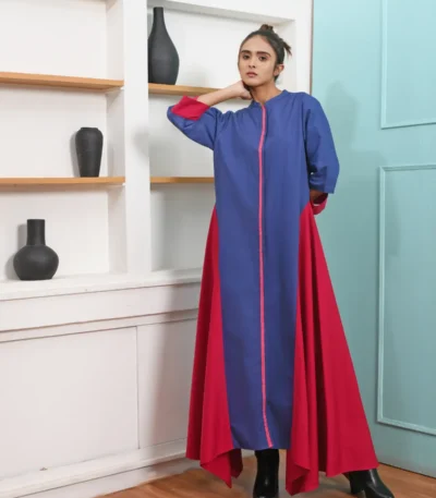 Aarika - Urban Vogue -Blue & Red