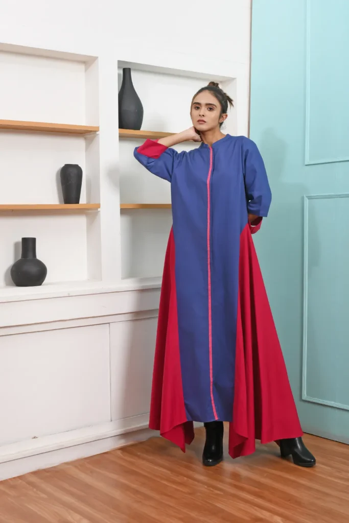 Aarika - Urban Vogue -Blue & Red